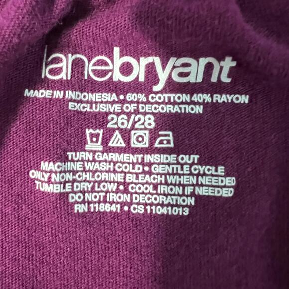 Lane Bryant Sequin Top Womens 26/28 Cotton Stretch Party Cocktail Event Evening - Picture 2 of 10